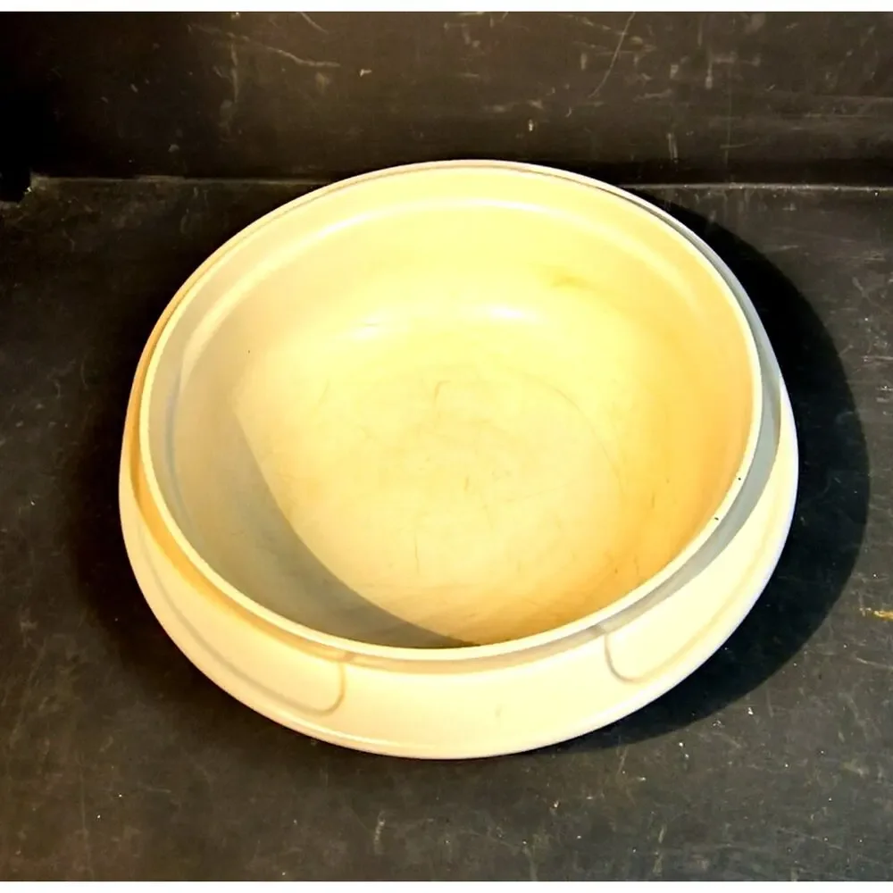 2105. Vintage Tupperware Ultra 21 Three Piece Set Classic Almond Cream Color
